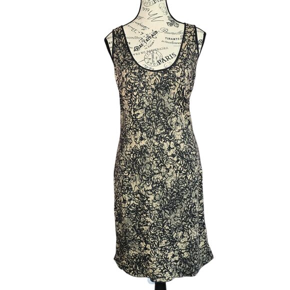 Peruvian Connection pima cotton sleeveless knee-length sheath dress  Small - Picture 1 of 9